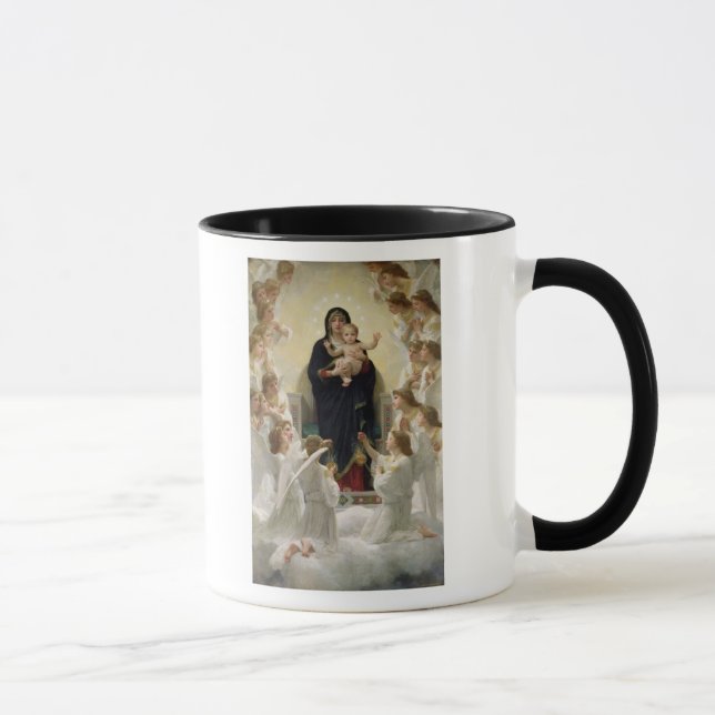 Die Jungfrau mit Angels, 1900 Tasse (Rechts)