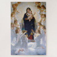 Die Jungfrau mit Angels, Bouguereau