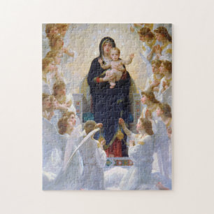 Die Jungfrau mit Angels, Bouguereau Puzzle