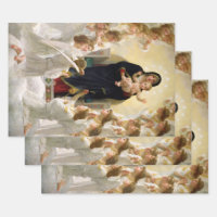 Die Jungfrau mit Angels - William-Adolphe Bouguere