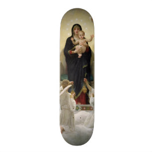 Die Jungfrau mit Engeln, 1900 Skateboard