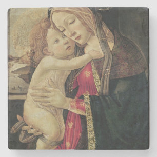 Die Jungfrau und das Kind, c.1500 Steinuntersetzer