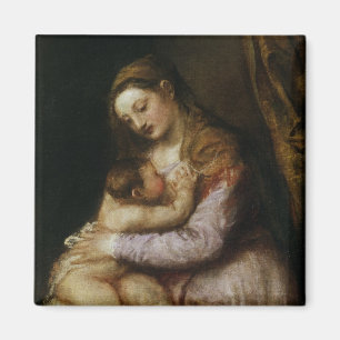 Die Jungfrau und das Kind, c.1570-76 Magnet