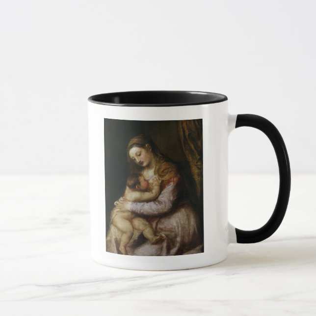 Die Jungfrau und das Kind, c.1570-76 Tasse (Rechts)