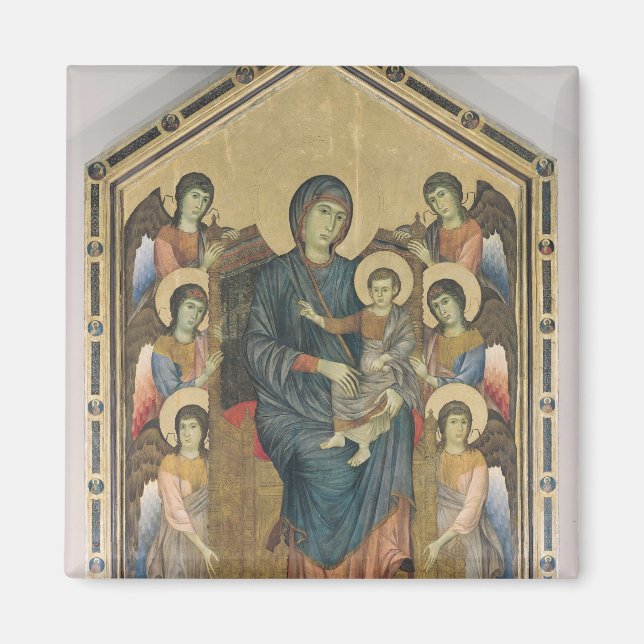 Die Jungfrau und das Kind in der Majestät Magnet (Vorne)