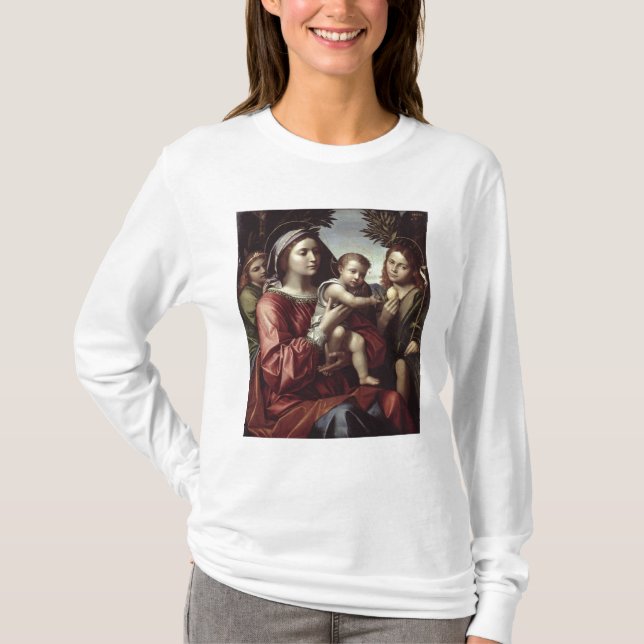 Die Jungfrau und das Kind T-Shirt (Vorderseite)
