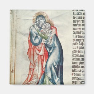 Die Jungfrau und der Christus, von der Magnet