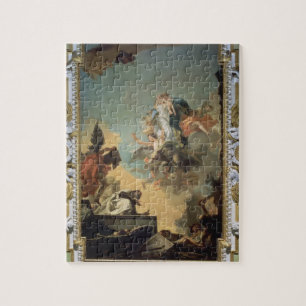 Die Jungfrau von Carmel das Schulterblatt gebend Puzzle