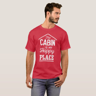 Die Kabine ist mein glücklicher humorvoller T-Shirt