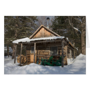 Die Kabinen am Kleinen Lyford-Teich des AMC