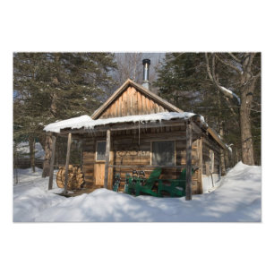 Die Kabinen am Kleinen Lyford-Teich des AMC Fotodruck