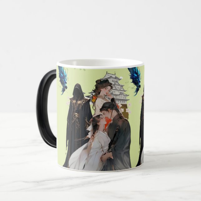 Die Kaelithian World Coffee Tasse (Vorderseite Links)