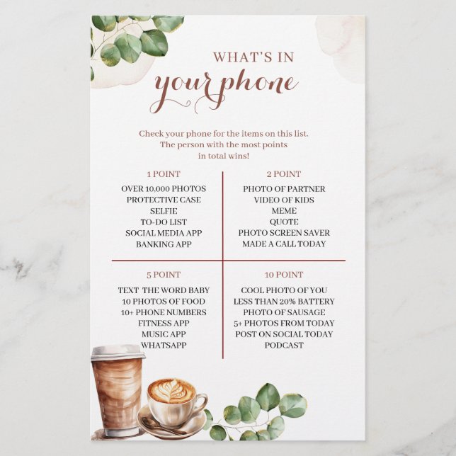 Die Kaffee-Liebe ist das Brechen, was in Ihrem Han (Vorderseite)