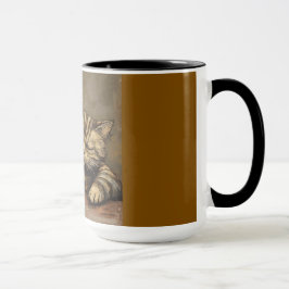 ​"Die Kaffeekatze Tasse