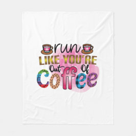 Die Kaffeekunst läuft so, als wäre dir der Kaffee  Fleecedecke