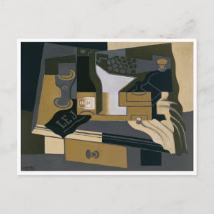 Die Kaffeemühle von Juan Gris Postkarte