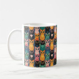 Die Kaffeetasse 'Die große Katzenparade mit großen