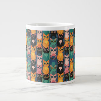 Die Kaffeetasse 'Die große Katzenparade mit großen Jumbo-Tasse