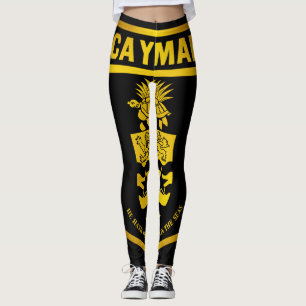 Die Kaimaninseln-Emblem Leggings