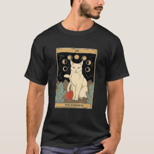 Die Kaiserin Katze Tarot Karte T-Shirt