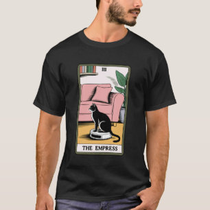 Die Kaiserin Tarot Karte Katze Roboter Staubsauger T-Shirt