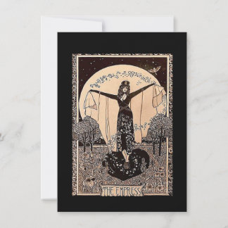Die Kaiserin-Tarotkarte Mitteilungskarte