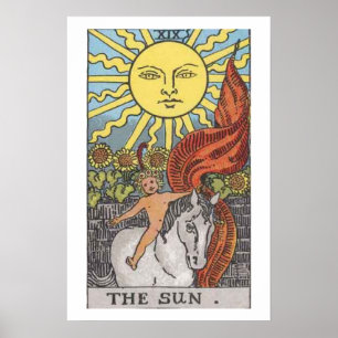Die Kaiserin Tarotkarte Poster Fette Brillante Far