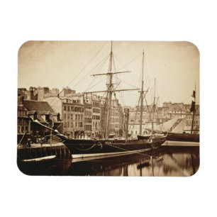 Die Kaiserjacht "La Reine Hortense" in Le Havre Magnet