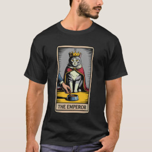Die Kaiserkatze Tarotkarte Katzenliebhaber Lustige T-Shirt
