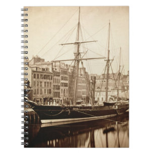 Die Kaiseryacht "La Reine Hortense" bei Le Havre Notizblock