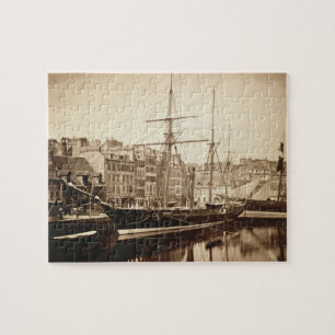 Die Kaiseryacht "La Reine Hortense" bei Le Havre Puzzle