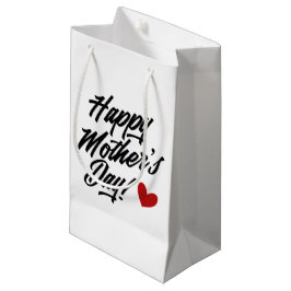 Die Kalligraphie der einfachen glücklichen Mutter  Kleine Geschenktüte