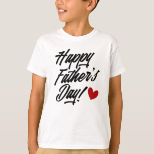 Die Kalligraphie des einfachen glücklichen Vaters  T-Shirt