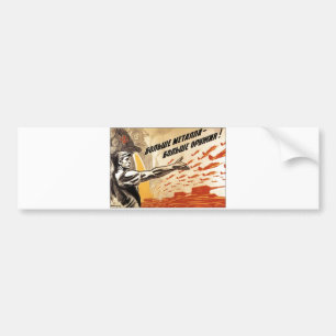 Die kalter Kriegs-Sowjetunions-Propaganda-Plakate Autoaufkleber