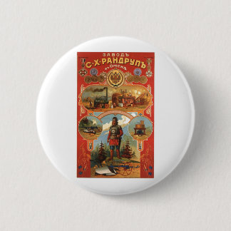 Die kalter Kriegs-Sowjetunions-Propaganda-Plakate Button