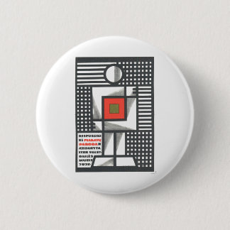 Die kalter Kriegs-Sowjetunions-Propaganda-Plakate Button