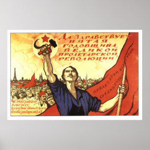 Die kalter Kriegs-Sowjetunions-Propaganda-Plakate Poster