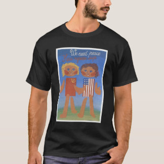 Die kalter Kriegs-Sowjetunions-Propaganda-Plakate T-Shirt