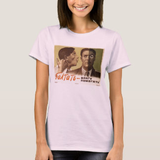 Die kalter Kriegs-Sowjetunions-Propaganda-Plakate T-Shirt