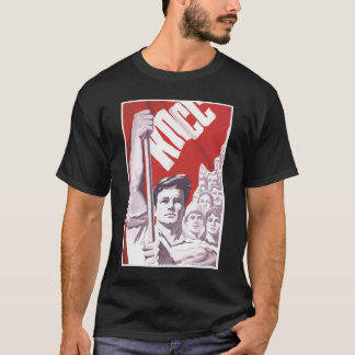 Die kalter Kriegs-Sowjetunions-Propaganda-Plakate T-Shirt