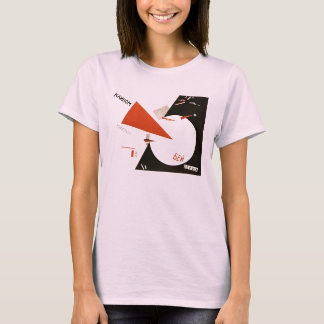 Die kalter Kriegs-Sowjetunions-Propaganda-Plakate T-Shirt (Vorderseite)