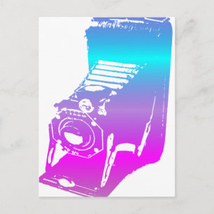 die Kamera - Farbtöne Postkarte