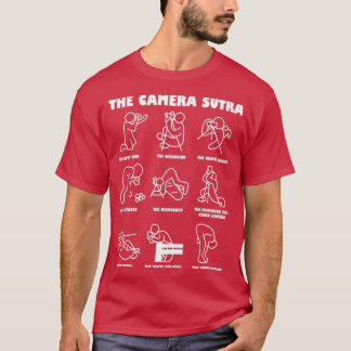 Die Kamera Sutra Kamasutra Fotograf Cameraman T-Shirt