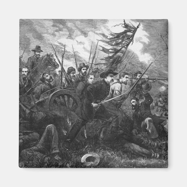 Die Kampagne in Virginia - "Auf Richmond" Magnet (Vorne)