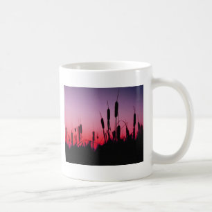 Die Kämpfe im Sonnenuntergang Tasse