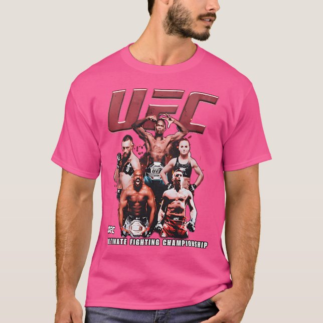 Die Kämpfer der UFC-Gruppe T-Shirt (Vorderseite)