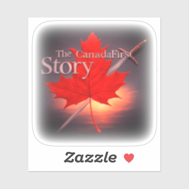 DIE KANADAERSTE GESCHICHTE AUFKLEBER (Blatt)