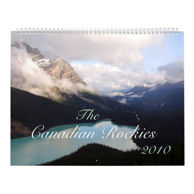 Die kanadischen Rockies 2012 Kalender (Titelbild)