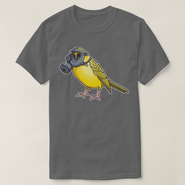 Die Kanarienvogel T-Shirt (Design vorne)