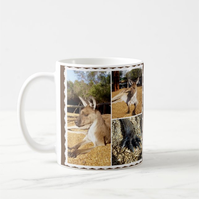 Die Kangaroo Bilderkollektion, Kaffee-Tasse Kaffeetasse (Links)